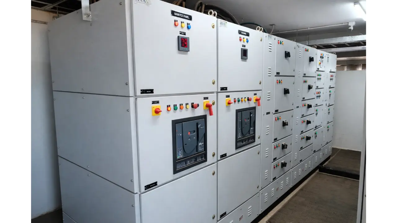 Finishing and utilities room